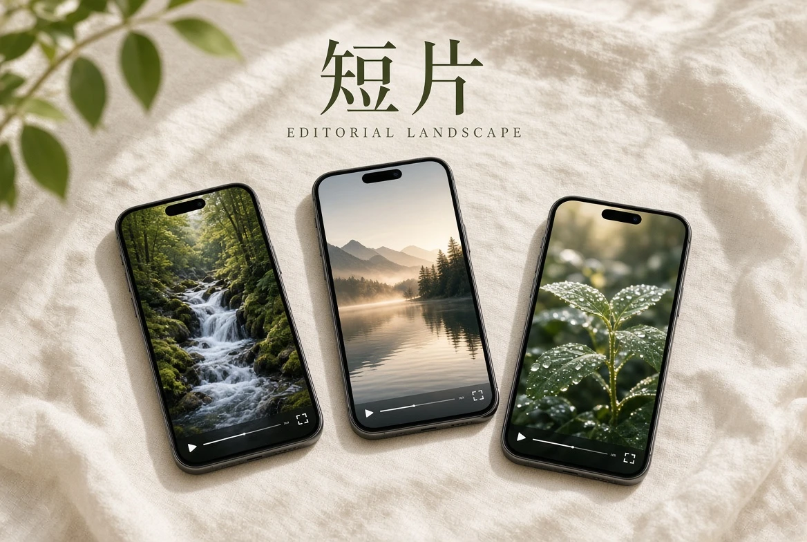 短片放映室画面